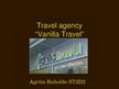 Презентация 'Travel Agency "Vanilla Travel"', 1.