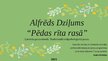 Презентация 'Alfrēds Dziļums “Pēdas rīta rasā”, latviešu proza trimdā', 1.