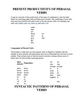 Конспект 'Phrasal Verbs', 4.