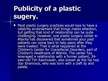 Презентация 'Plastic Surgery', 9.