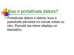 Презентация 'Portatīvie datori, to veidi un pielietojums', 2.