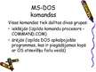 Презентация 'MS - DOS pamatkomandas', 3.