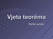 Презентация 'Vjeta teorēma', 1.