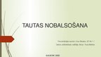 Презентация 'Tautas nobalsošana', 1.