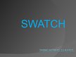 Презентация 'Компания "Swatch"', 1.