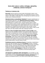 Конспект 'Seno slāvu vēsture, kultūra, mitoloģija, sabiedrība un kultūras mantojums', 1.