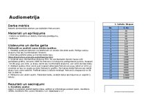 Образец документа 'Audiometrija', 1.