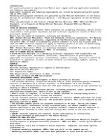 Эссе 'Standards and Regulations in Mexico', 1.