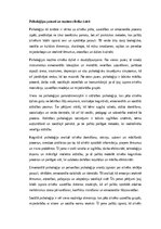 Эссе 'Psiholoģijas nozīme cilvēka dzīvē: teorija, prakse un nākotnes perspektīvas', 1.