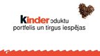 Презентация 'Produktu "Kinder" protfelis un tirgus iespējas', 1.
