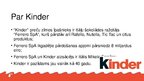 Презентация 'Produktu "Kinder" protfelis un tirgus iespējas', 2.