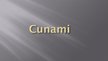 Презентация 'Cunami', 1.
