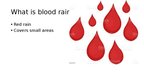 Презентация 'Blood rain', 2.