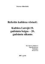 Реферат 'Kultūra Latvijā 19.gadsimta beigās - 20.gadsimta sākumā', 41.