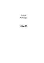 Реферат 'Stress', 1.