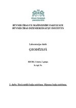 Реферат 'Horizontālā leņķa mērīšana, slīpuma leņķa mērīšana', 1.