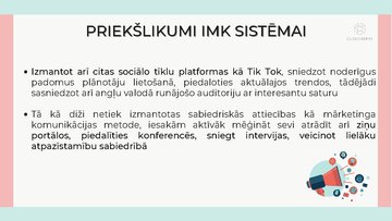 Презентация 'Integrētās mārketinga komunikācijas novērtēšana - Cloudberry', 22.