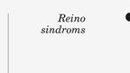 Презентация 'Reino sindroms', 1.