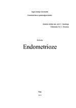 Реферат 'Endometrioze', 1.