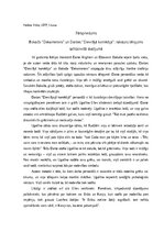 Эссе 'Bokačo "Dekamerons" un Dantes "Dievišķā komēdija": raksturu tēlojums salīdzinošā', 1.