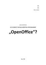 Конспект 'Kā izveidot satura rādītāju programmā OpenOffice', 1.