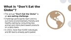 Презентация 'Don't Eat the Globe 2023', 2.