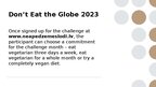 Презентация 'Don't Eat the Globe 2023', 8.