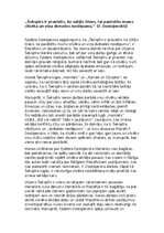 Эссе '"Šekspīrs ir pravietis, ko sūtījis Dievs, lai pavēstītu mums cilvēka un viņa dvē', 1.