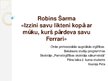 Презентация 'Robins Šarma', 1.
