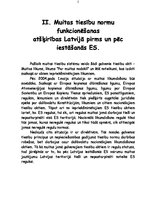 Реферат 'Muitas likumdošanas jaunumi, Latvijai iestājoties Eiropas Savienībā', 5.