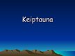 Презентация 'Keiptauna', 1.
