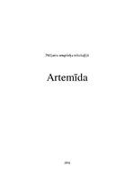 Конспект 'Sengrieķu mitoloģija - Artemīda', 1.