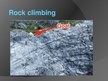 Презентация 'Rock climbing', 1.