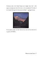 Эссе 'The Grand Canyon', 2.