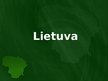 Презентация 'Sabiedriskās attiecības Lietuvā', 1.