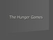 Презентация '"The Hunger Games" by Suzanne Collins', 1.