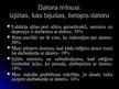 Презентация 'Dators: plusi un mīnusi', 15.