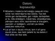 Презентация 'Dators: plusi un mīnusi', 19.
