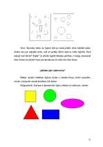 Реферат 'Ģeometrisko priekšstatu veidošana 4-5 gadus veciem bērniem, izmantojot spēles', 31.
