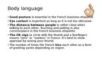 Презентация 'Business etiquette of France', 10.