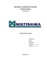Реферат 'Multibanka', 1.