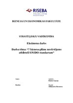 Конспект '7 biznesa plānu novērtējums atbilstoši UNIDO standartam', 1.