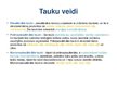 Презентация 'Tauki', 5.