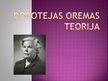 Презентация 'Dorotejas Oremas teorija', 1.