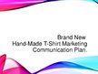 Презентация 'Marketing Communication Plan', 1.