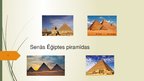 Презентация 'Senās Ēģiptes piramīdas', 1.