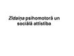Презентация 'Zīdaiņa psihomotorā un sociālā attīstība', 1.