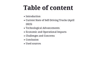 Презентация 'Self-driving Trucks – Future or Fantasy?', 2.