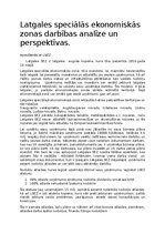 Реферат 'Latgales speciālās ekonomiskās zonas darbības analīze un perspektīvas', 1.