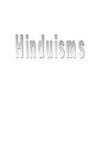 Реферат 'Hinduisms', 1.